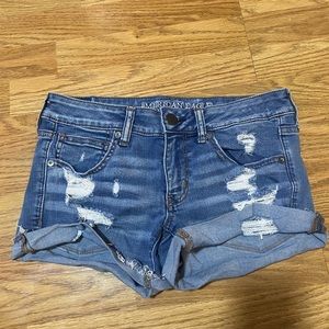 America Eagle ripped shorts